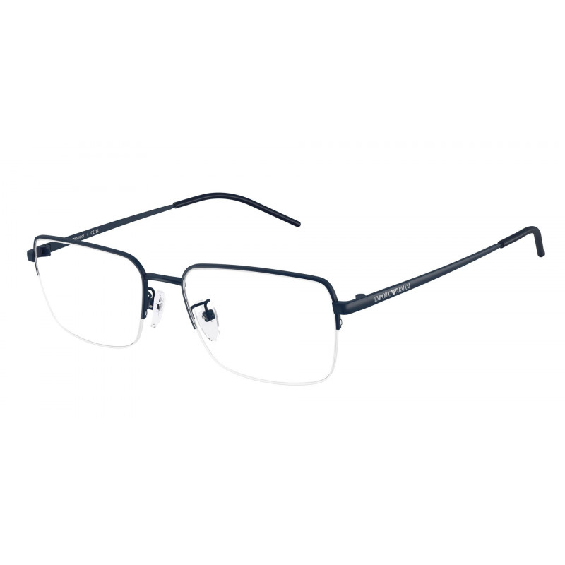 Eyeglasses Emporio Armani EA 1180 D 3018 Matte Blue Demo Lens 56mm