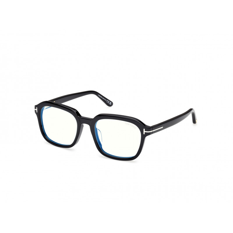 Eyeglasses Tom Ford FT 6060 -F-B Asian fit 001 Shiny Black / 54mm
