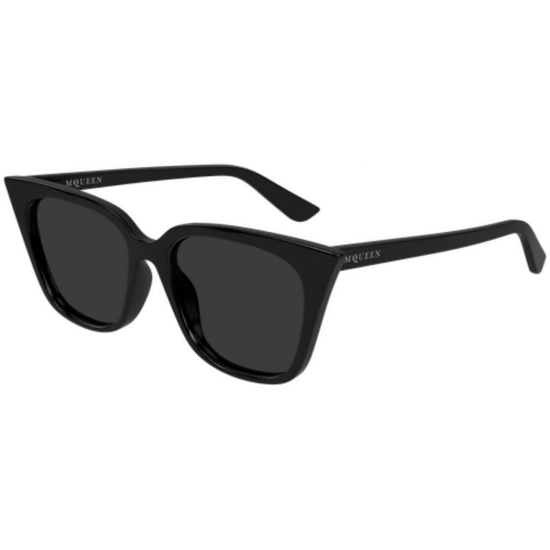 Sunglasses Alexander McQueen AM 0556 S- 001 Black / Grey 53mm
