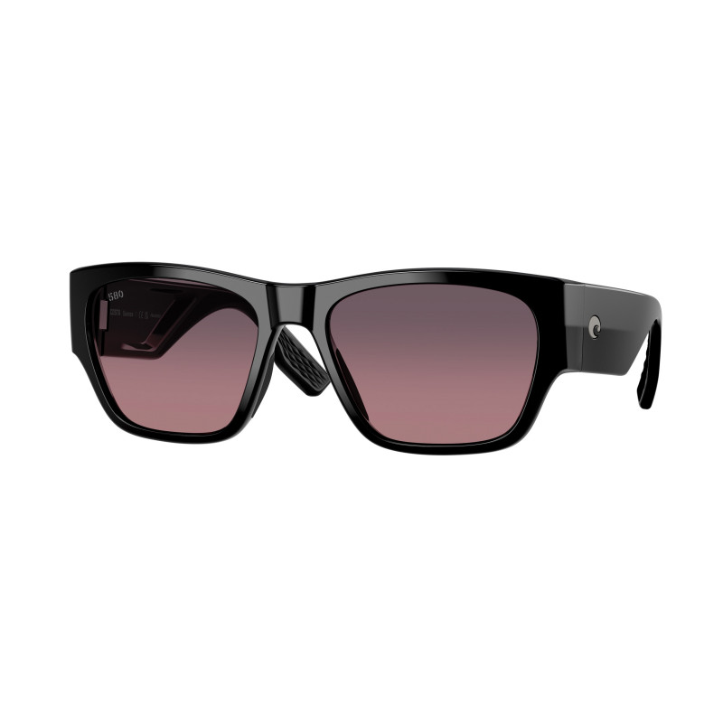 Sunglasses Costa Del Mar 6 S 9123 912304 Black / Rose Gradient 580g Crystal Polarized