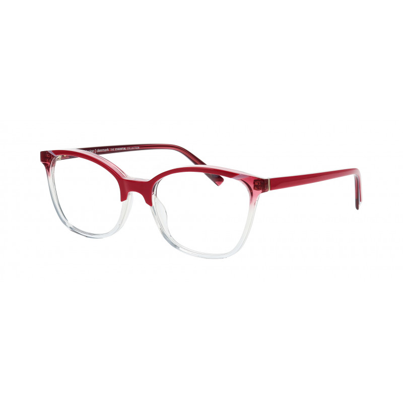 Eyeglasses Pro-design Denmark SPARKLE 3 4142 Solid Ruby/Gradiant Ruby/Blue 52mm