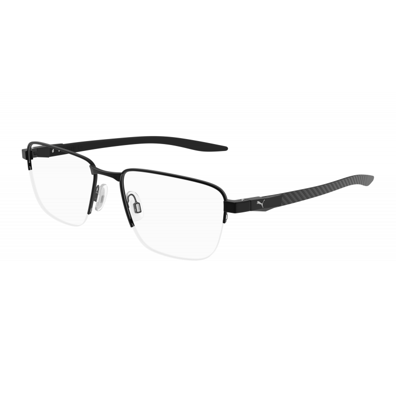 Eyeglasses Puma PU 0456 O- 005 Black / Transparent 57mm