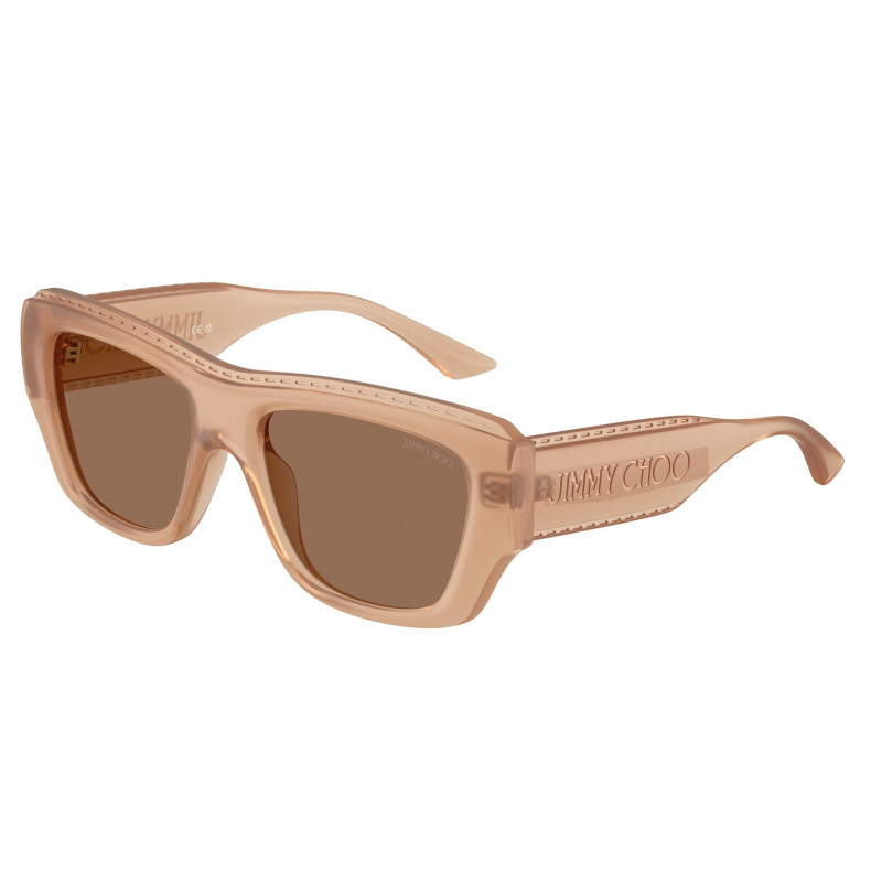 Sunglasses Jimmy Choo JC 6003 U 509173 Matte Transparent Tan / Dark Brown Polyamide Standard 54mm