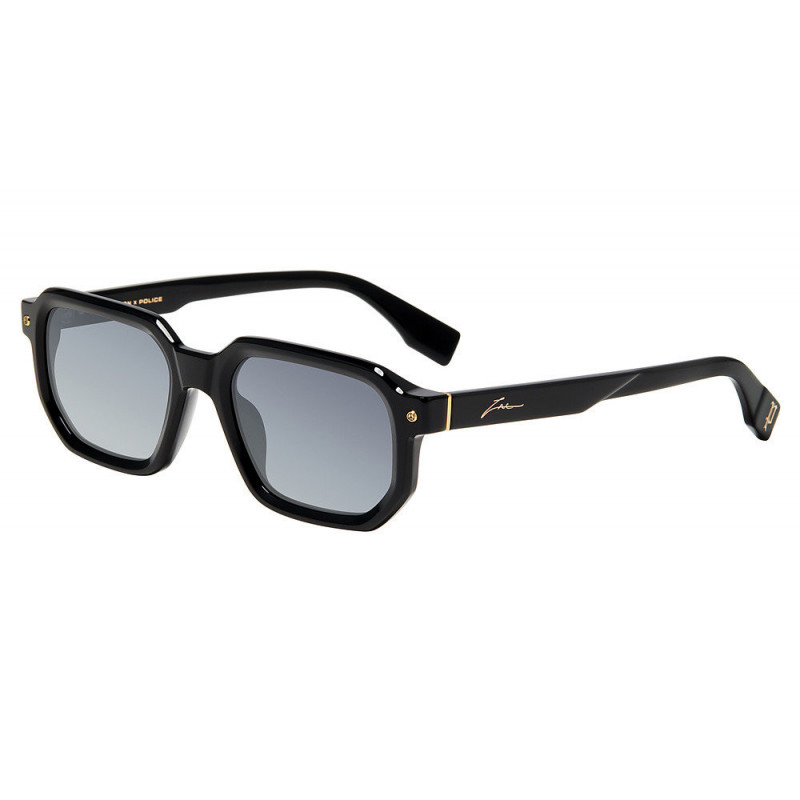 Sunglasses Police SPLU 82 0700 Black/Smoke 53mm