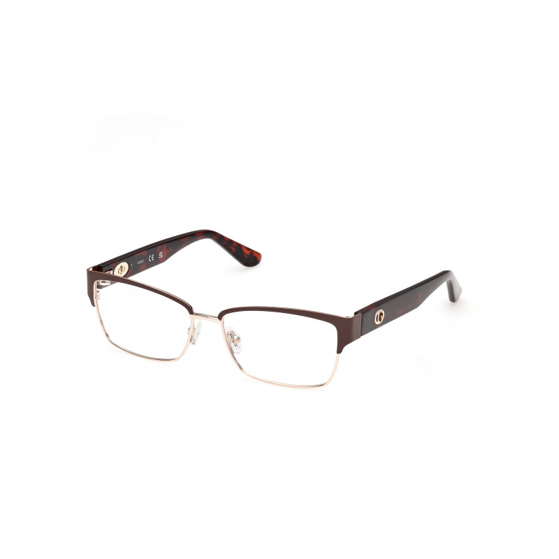 Eyeglasses Guess GU 50383 049 Matte Dark Brown / Havana 55mm