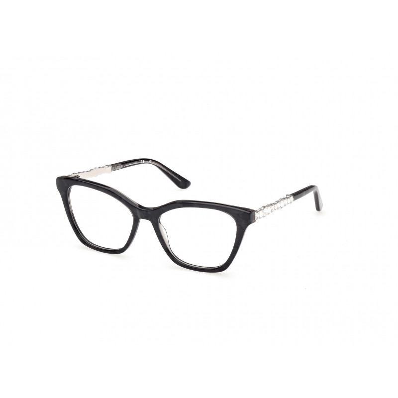 Eyeglasses Guess By Marciano GM 50059 005 Black/Pearl / Shiny Pale Gold 53mm
