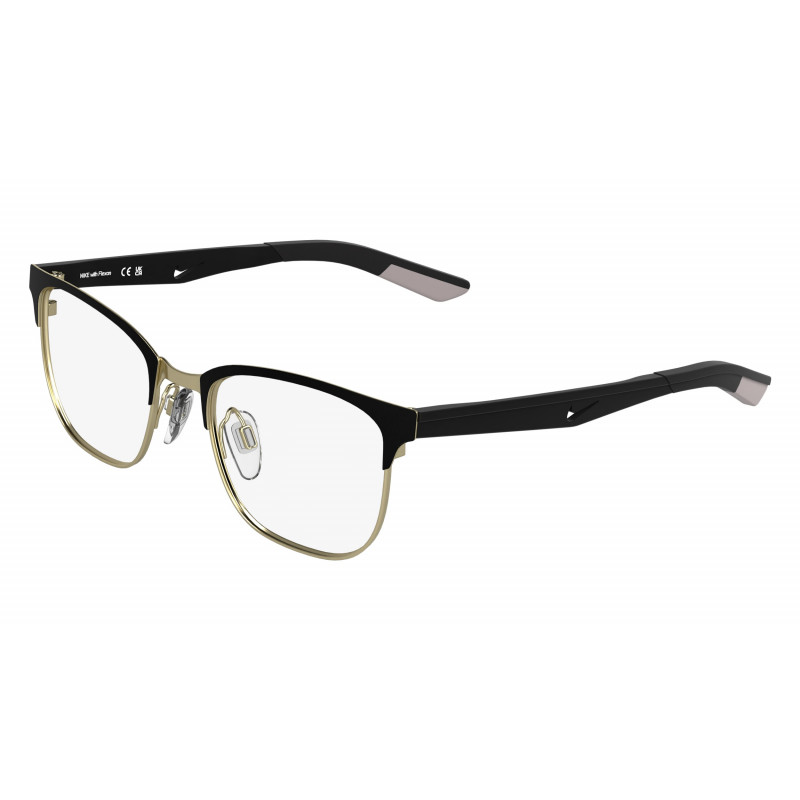 Eyeglasses NIKE 4646 001 Matte Black/Gold 50mm