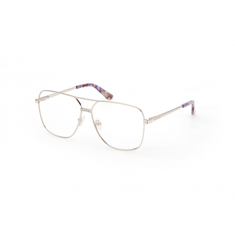 Eyeglasses Guess By Marciano GM 50029 033 Shiny Pale Gold / 58mm