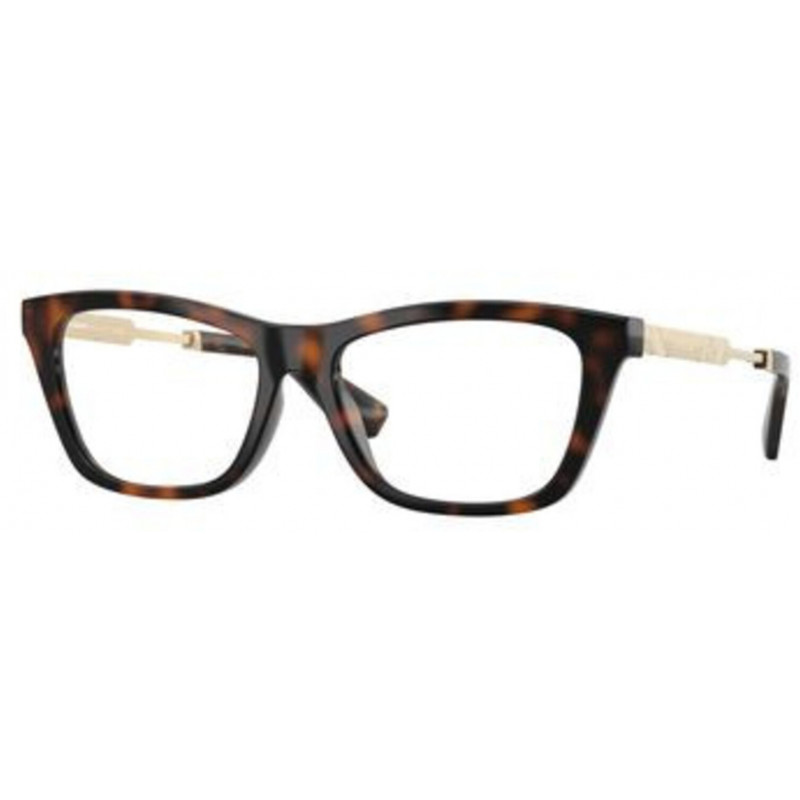 Eyeglasses Burberry BE 2442 U 3002 Dark Havana Demo Lens 52mm