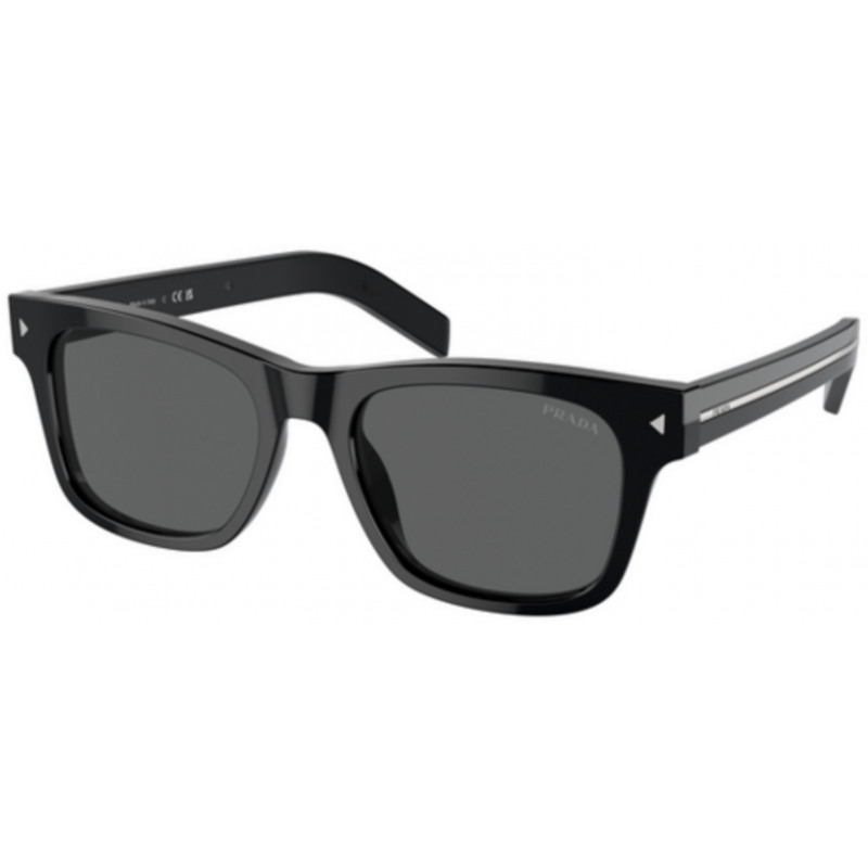 Sunglasses Prada PR A 17 S 16K731 Black / Dark Grey Crystal Standard 54mm