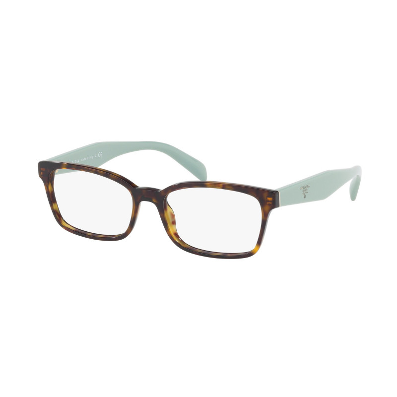 Eyeglasses Prada PR 18 TV 2AU1O1 Heritage Havana 53mm