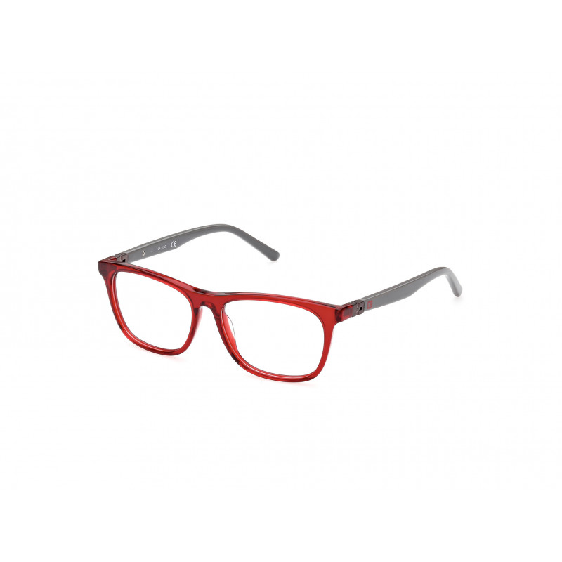Eyeglasses Guess GU 9228 068 Red/Monocolor / Shiny Grey 49mm
