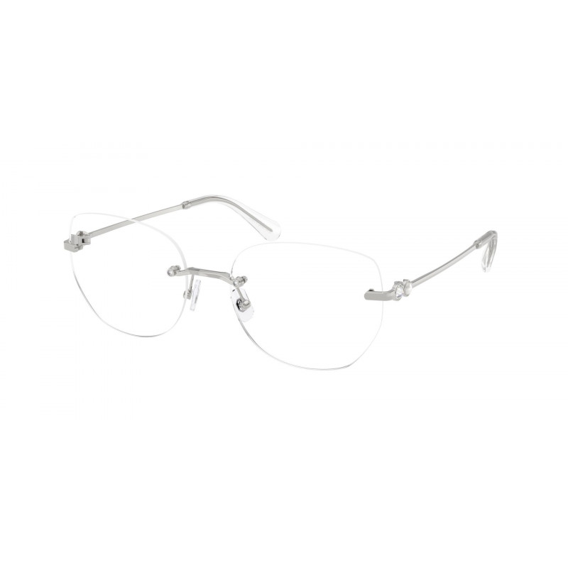Eyeglasses Swarovski SK 1038 4001 Silver Demo Lens 56mm