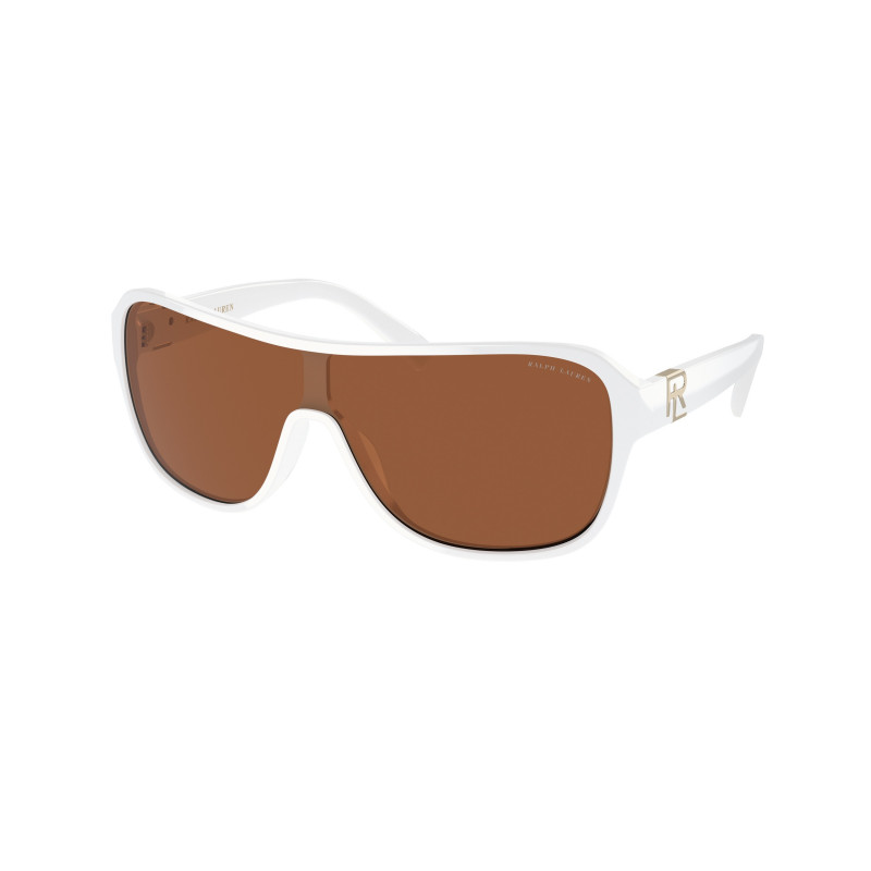 Sunglasses Ralph Lauren RL 8214 U 605573 The Dillion Off White Brown 34mm