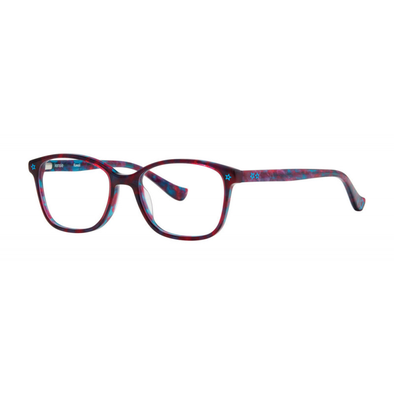 Eyeglasses Kensie Kawaii Blue Razz Tortoise 46mm