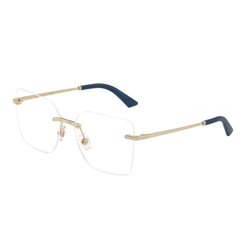 Eyeglasses Jimmy Choo JC 2020 B 3027 Pale Gold Demo Lens 55mm