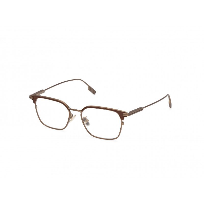 Eyeglasses Zegna EZ 5335 -D Asian fit 046 Matte Light Brown / Bronze 52mm