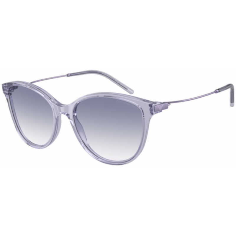 Sunglasses Emporio Armani EA 4220 611179 Shiny Transparent Lilac Clear