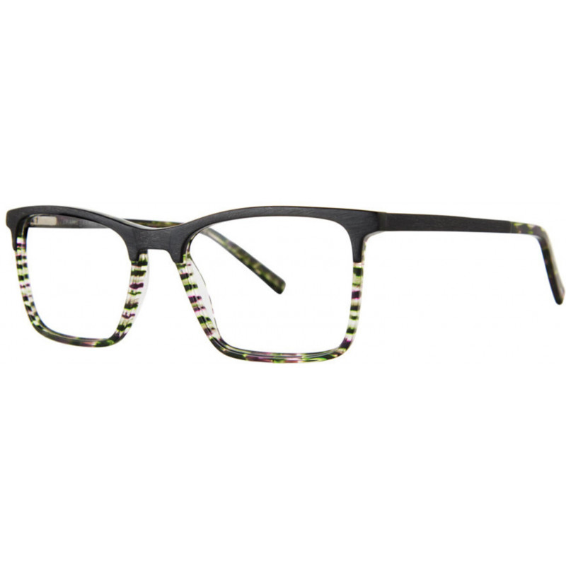 Eyeglasses Jhane Barnes Row of Operations Olive Grey 55mm