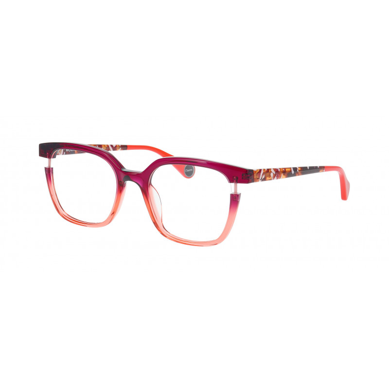 Eyeglasses WOOW LUCKY CHARM 1 6075 Gradient Plum Red 50mm
