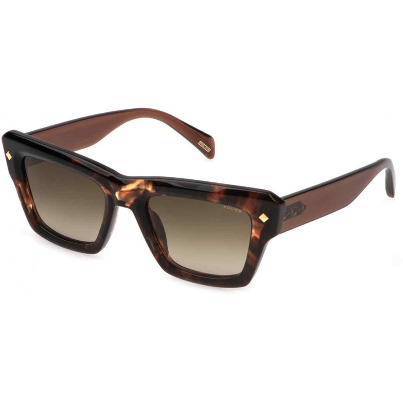 Sunglasses Police SPLP 48 M 02ad Shiny Light Havana