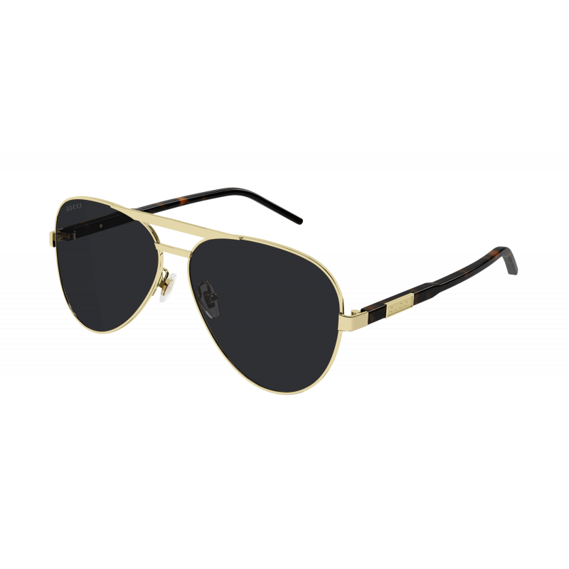 Sunglasses Gucci GG 1163 S- 001 Gold / Grey Havana 60mm