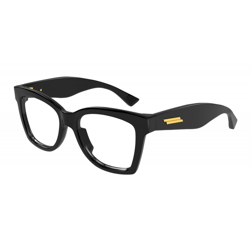 Eyeglasses Bottega Veneta BV 1459 O- 001 Black / Transparent 52mm