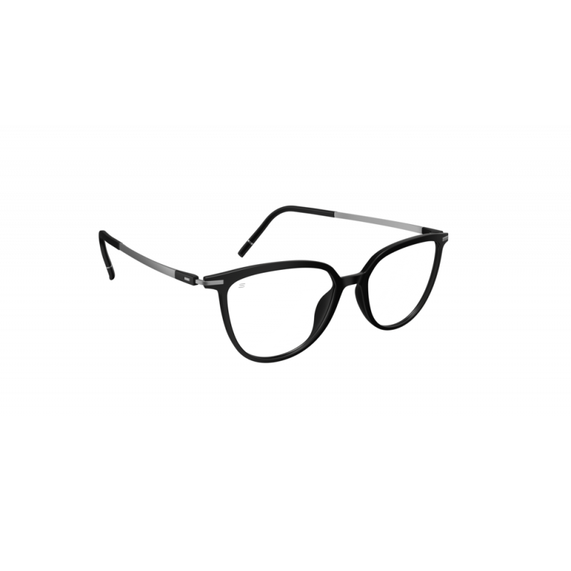 Eyeglasses Silhouette Rising Dawn 1627 9100 Pure Black 50mm