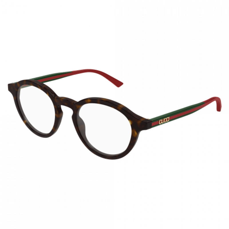 Eyeglasses Gucci GG 1871 O- 002 Havana / Transparent Green 49mm