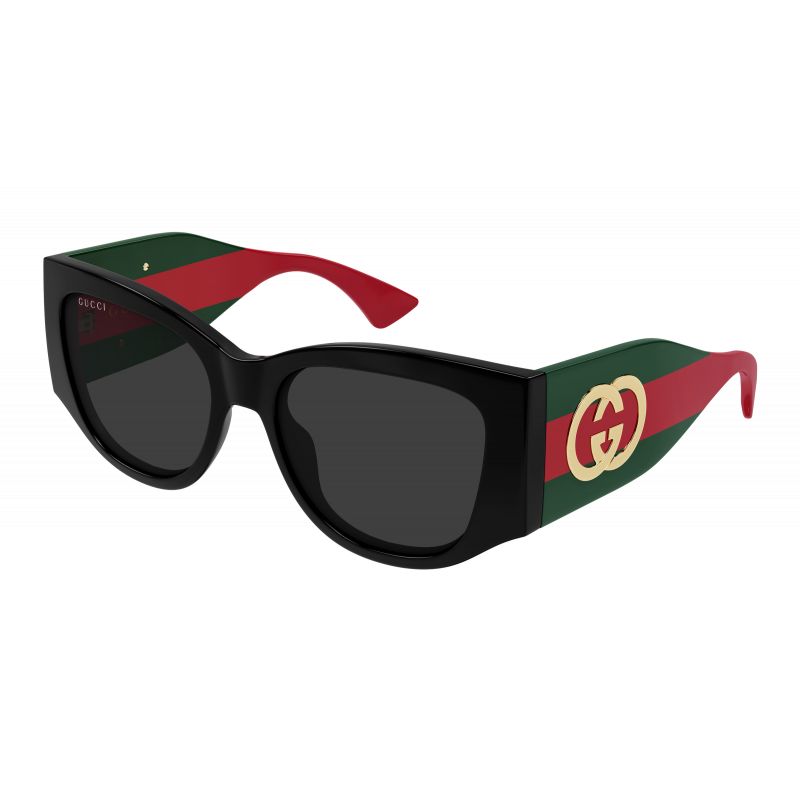 Sunglasses Gucci GG 2115 S- 001 Black / Grey Green 55mm