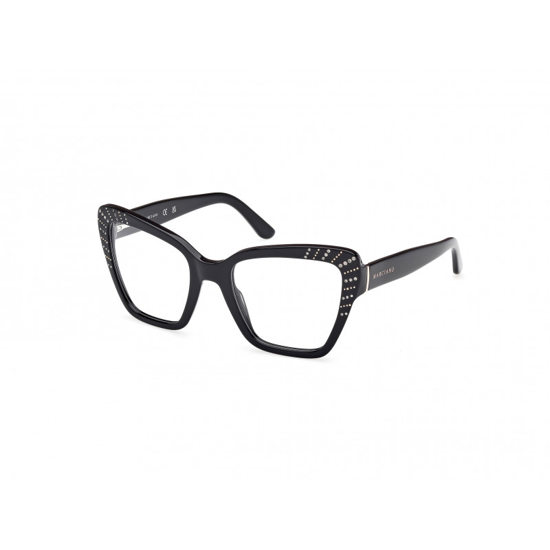 Eyeglasses Guess By Marciano GM 50034 001 Shiny Black / 53mm