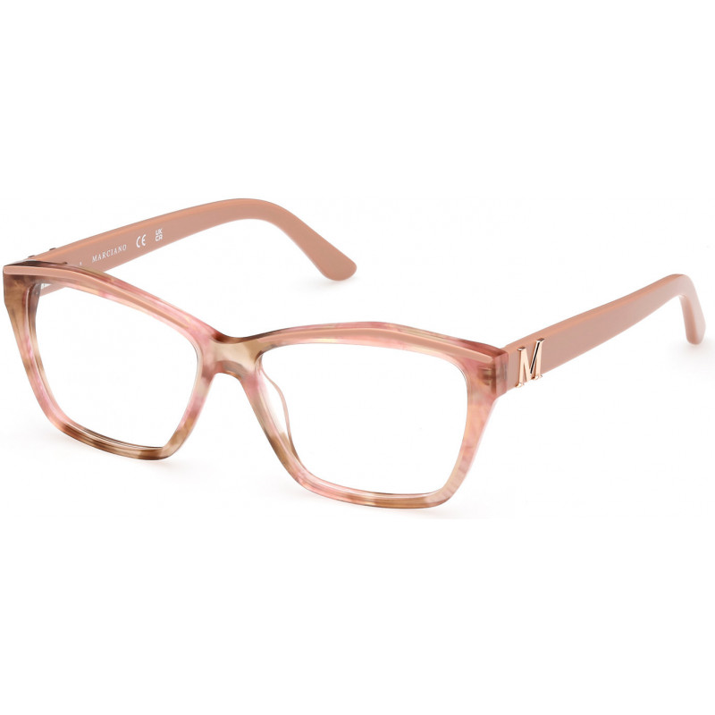 Eyeglasses Guess By Marciano GM 0397 074 Pink/Havana / Pink/Monocolor 54mm