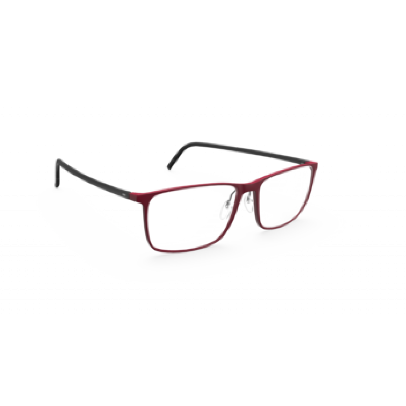 Eyeglasses Silhouette Pure Wave Full Rim 2955 3060 Red Cord 53mm