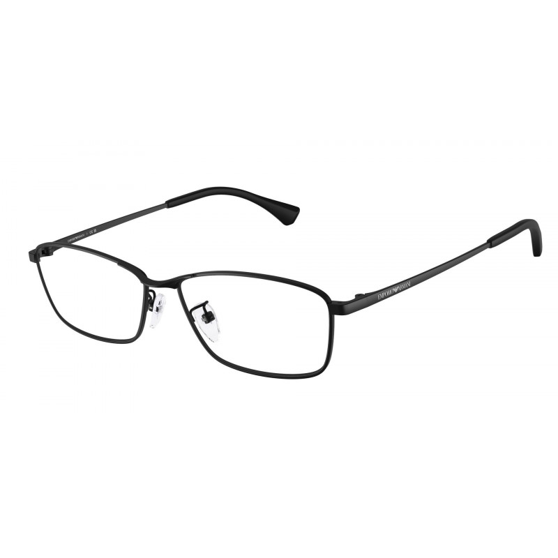 Eyeglasses Emporio Armani EA 1196 D 3001 Matte Black Demo Lens 57mm