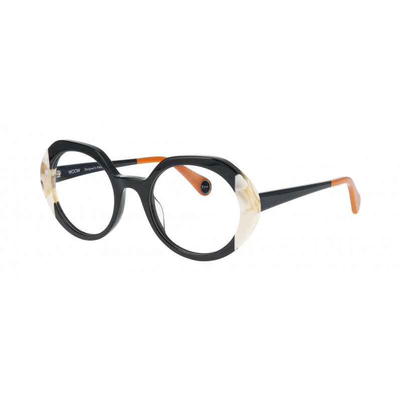 Eyeglasses WOOW POKER FACE 1 0045 Intense Black 52mm