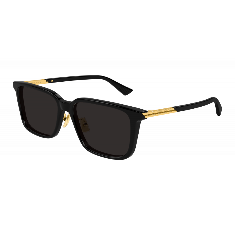Sunglasses Bottega Veneta BV 1374 SK- 005 Black / Grey Gold 57mm