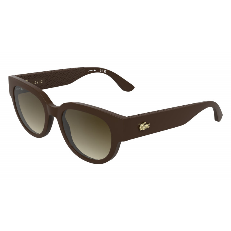 Sunglasses LACOSTE L 6108 S 210 Brown 52mm