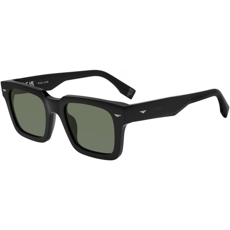 Sunglasses Police SPLQ 88 700y Shiny Black 52mm