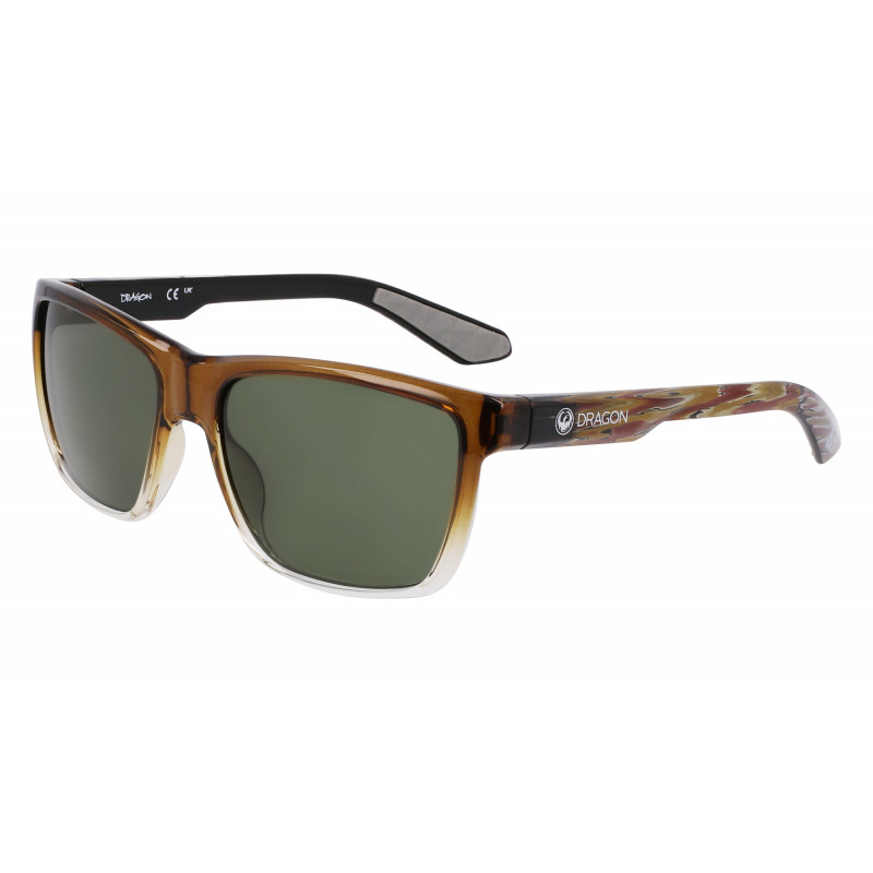 Sunglasses DRAGON DR DALE ATH LL 315 Olive Grad/Olive Resin/Ll G15 56mm