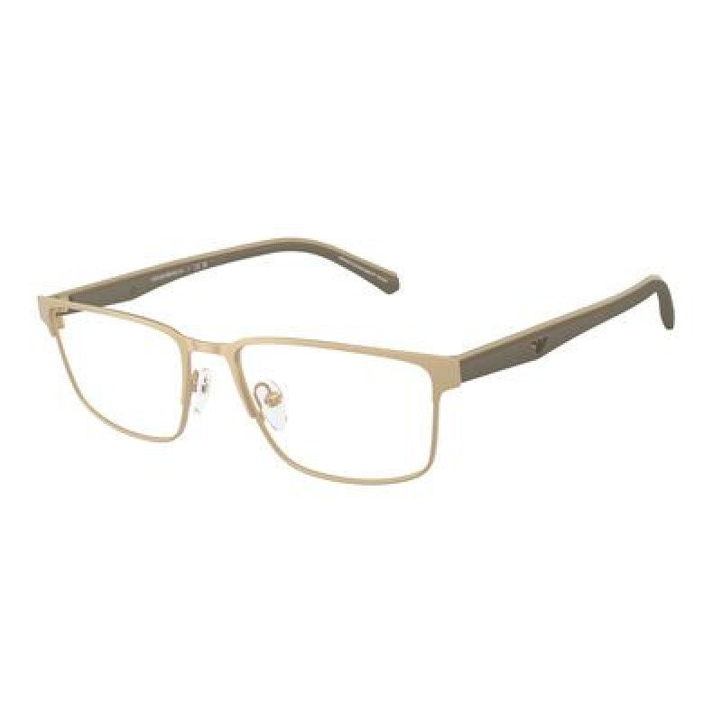 Eyeglasses Emporio Armani EA 1175 3002 Matte Pale Gold Demo Lens 56mm