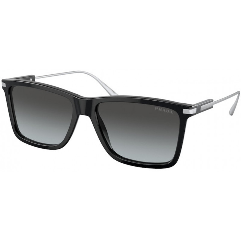 Sunglasses Prada PR 1 ZSF 1AB06T Black Grey Gradient Vintage