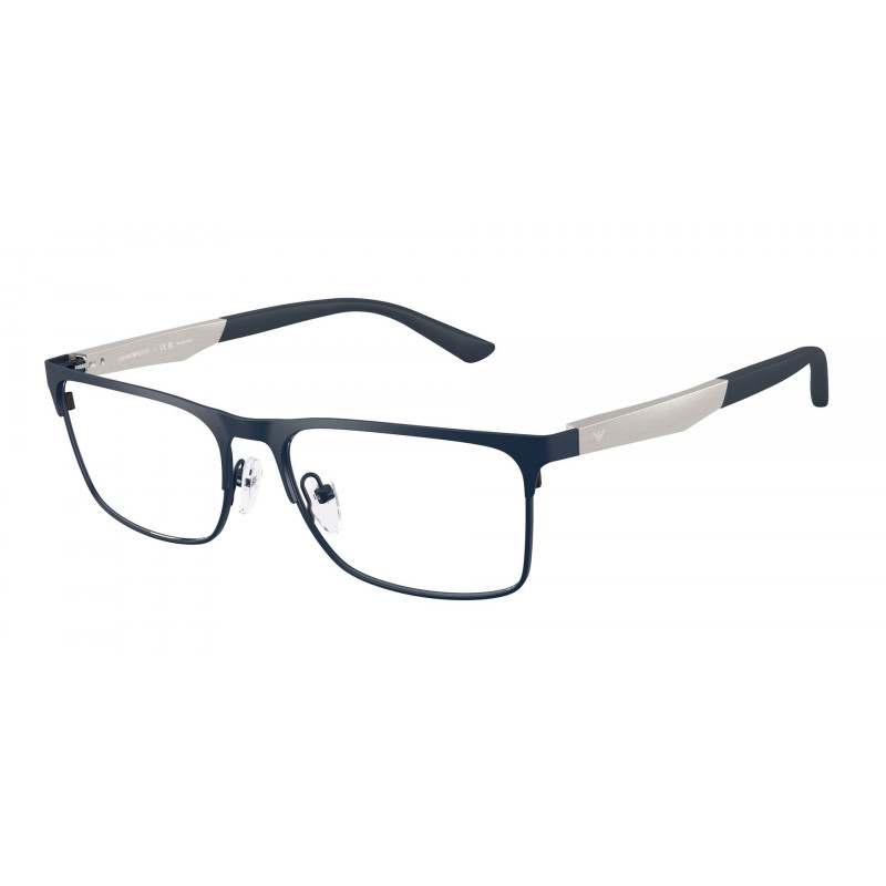 Eyeglasses Emporio Armani EA 1183 3018 Matte Blue Demo Lens 54mm