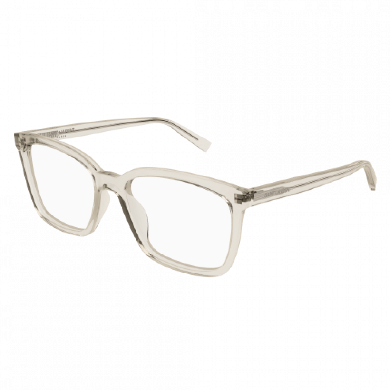 Eyeglasses Saint Laurent SL 672 - 004 Beige / Transparent 55mm