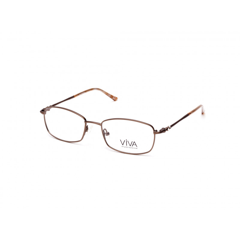 Eyeglasses Viva VV 4510 046 Shiny Light Brown / 51mm