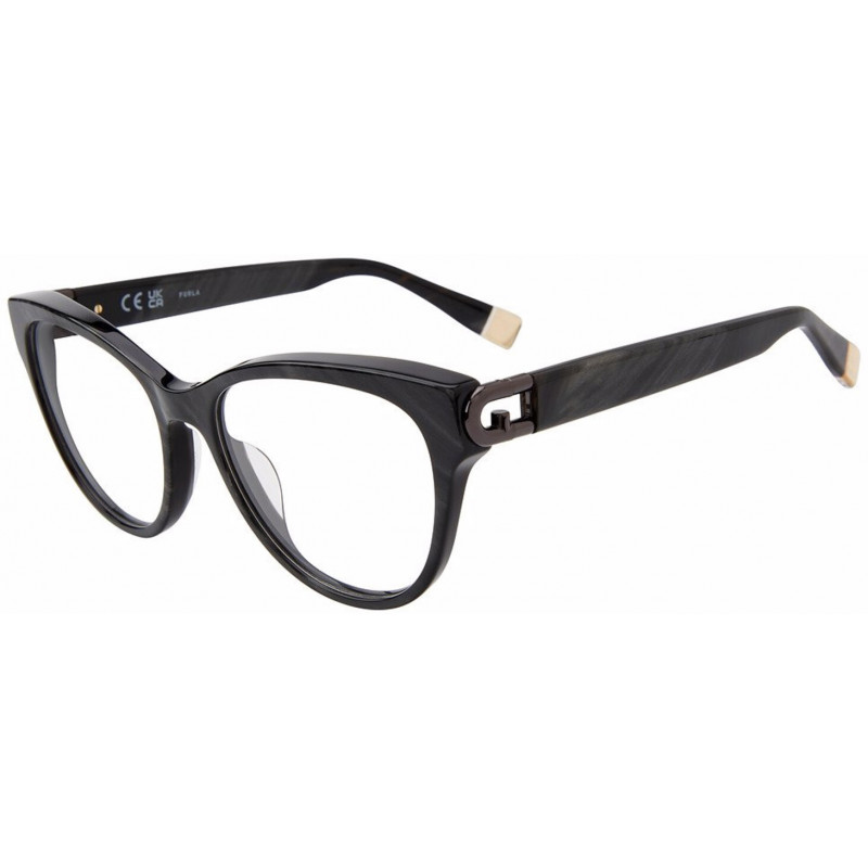 Sunglasses Furla VFU 827 701y Shny Blk Mother Of Prl