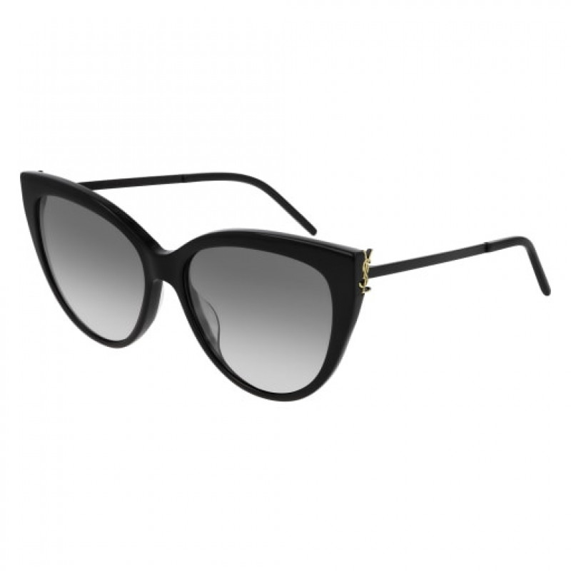 Sunglasses Saint Laurent SL M 48 S_A- 002 Black / Smoke Sunglasses Saint Laurent SL M 48 S_A- 002 Black / Smoke