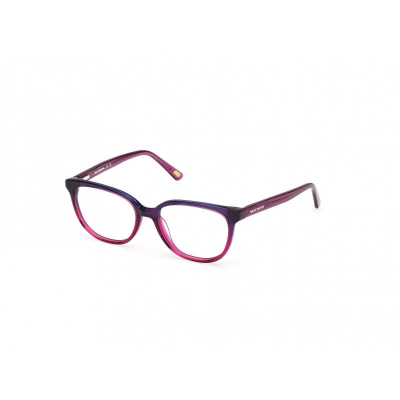 Eyeglasses Skechers SE 50114 083 Violet/Gradient / Shiny Light Fuxia 48mm