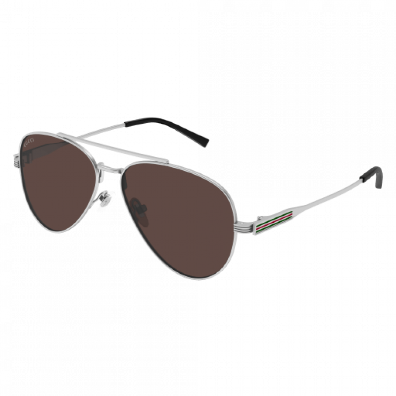 Sunglasses Gucci GG 1874 S- 003 Gunmetal / Brown 57mm