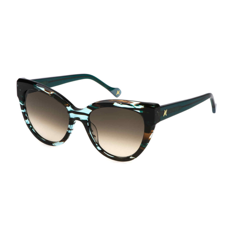 Sunglasses Yalea SYA 143 06yy Striped Green 54mm