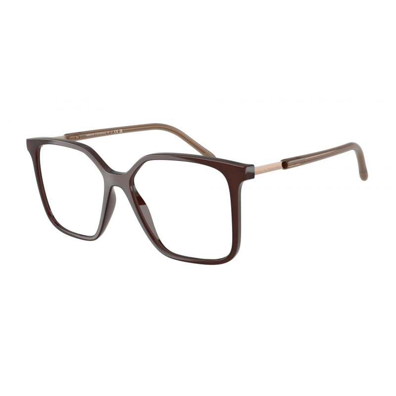 Eyeglasses Armani Exchange AX 3132 F 8396 Shiny Opal Brown / Demo Lens 53mm
